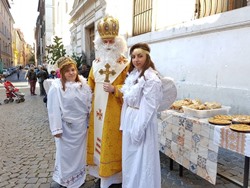 У Римі з нагоди свята cв. Миколая греко-католики організували благодійний обід потребуючим.(ФОТО)